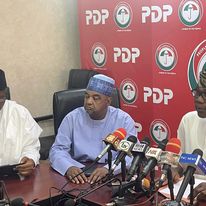 PDP NWC passes Vote of Confidence on Damagum